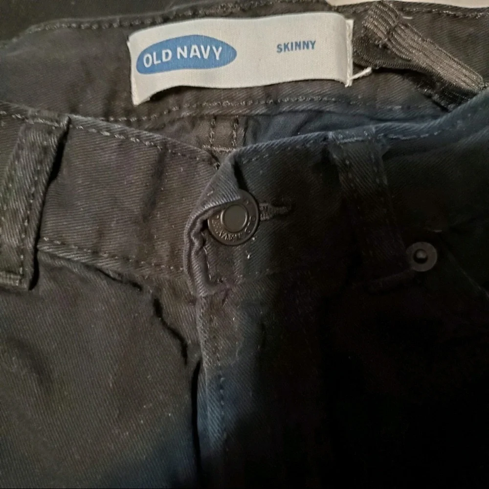 OLD navy black skinny jeans